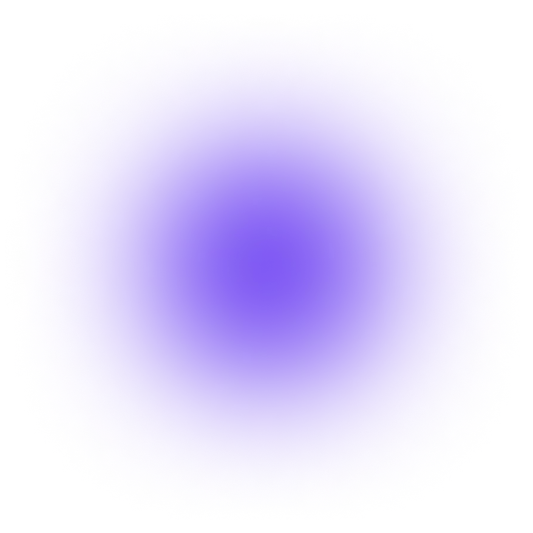 A glowing, blurry, purple circle with faint pink and blue edges on a black background, creating a soft, dreamy effect.