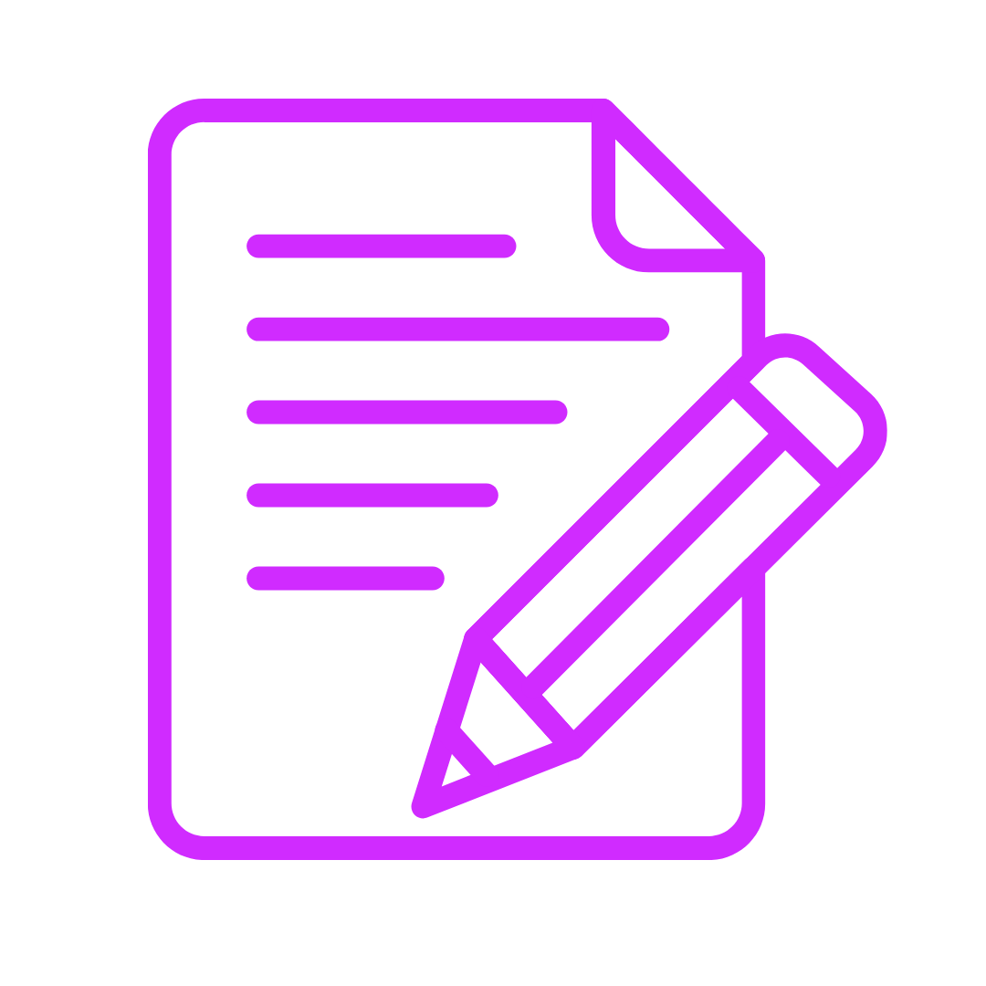 Professional copywriter crafting high-conversion content for a digital marketing campaign.